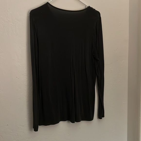 2/$15 Long Sleeve Soft & Sexy Tees in Light Blue & Charcoal Gray - Picture 5 of 9